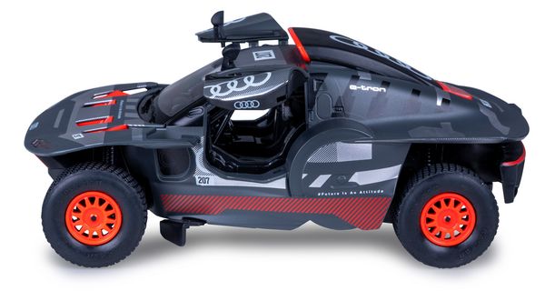 Produktbild: AUDI RS Q e-tron Diecast 1:24 grau T&uuml;r manuell