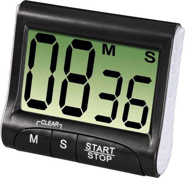 Hama 95304 Timer Schwarz digital