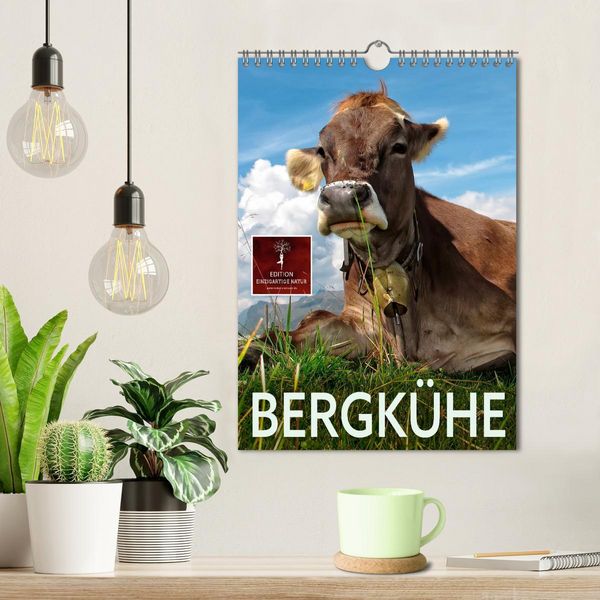 Produktbild: Bergk&uuml;he (Wandkalender 2026 DIN A4 hoch), CALVENDO Monatskalender