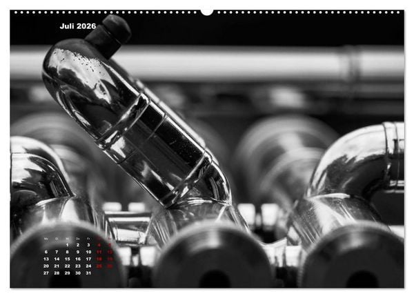 Produktbild: Trompete - Close up (hochwertiger Premium Wandkalender 2026 DIN A2 quer), Kunstdruck in Hochglanz