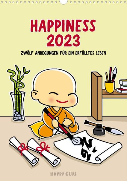 Happiness 2023 (Wandkalender 2023 DIN A3 hoch)