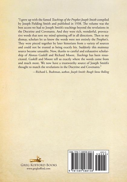 Produktbild: The Revised and Expanded Teachings of the Prophet Joseph Smith