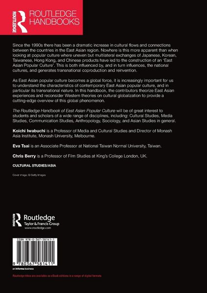 Produktbild: Routledge Handbook of East Asian Popular Culture