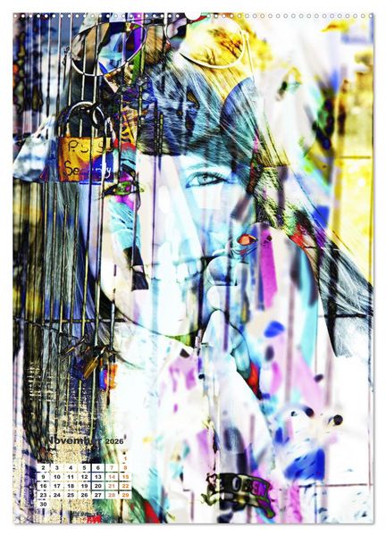 Produktbild: UrbanArt Mensch und Stadt in der Kunst (hochwertiger Premium Wandkalender 2026 DIN A2 hoch), Kunstdruck in Hochglanz