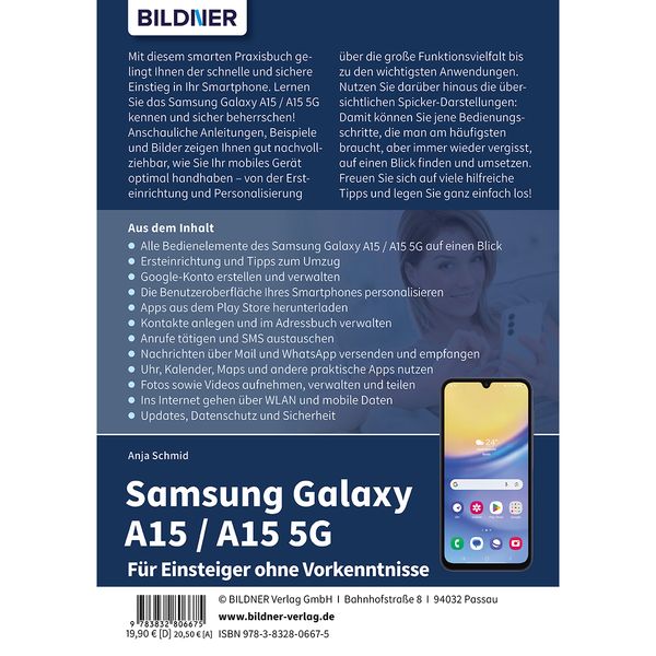 Produktbild: Samsung Galaxy A15 / A15 5G - F&uuml;r Einsteiger ohne Vorkenntnisse
