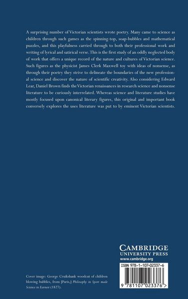 Produktbild: The Poetry of Victorian Scientists