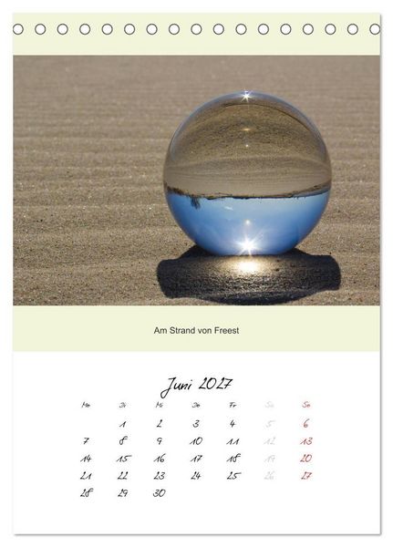 Produktbild: Natur & Glas (Tischkalender 2027 DIN A5 hoch), CALVENDO Monatskalender