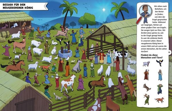 Produktbild: Meine Such- und Wimmelbibel &ndash; Weihnachten