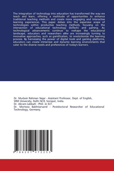 Produktbild: The Scope of Technologies across the Productive Teaching Methods