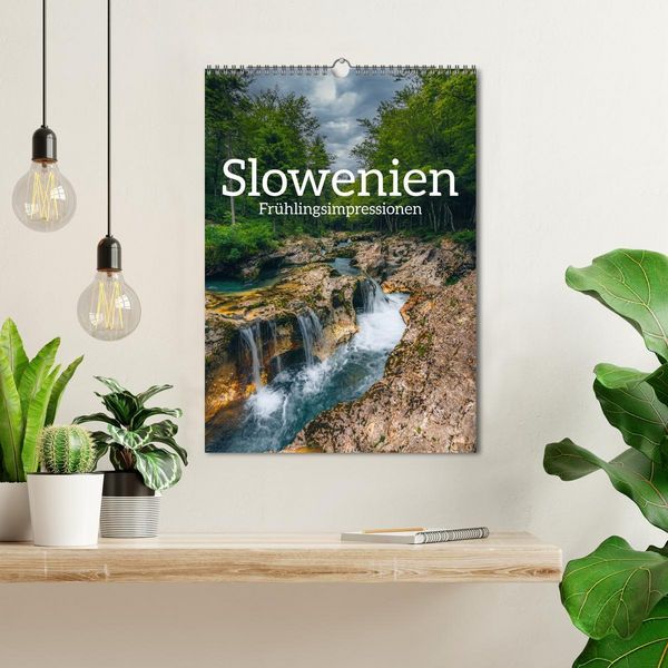 Produktbild: Slowenien - Fr&uuml;hlingsimpressionen (Wandkalender 2026 DIN A3 hoch), CALVENDO Monatskalender