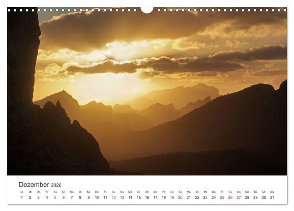 Produktbild: Mallorca - auf in den Urlaub (Wandkalender 2026 DIN A3 quer), CALVENDO Monatskalender