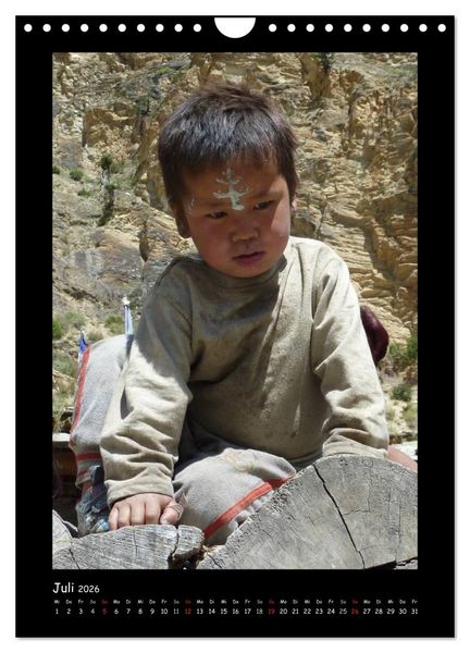 Produktbild: Nepal - Gesichter eines Landes (Wandkalender 2026 DIN A4 hoch), CALVENDO Monatskalender