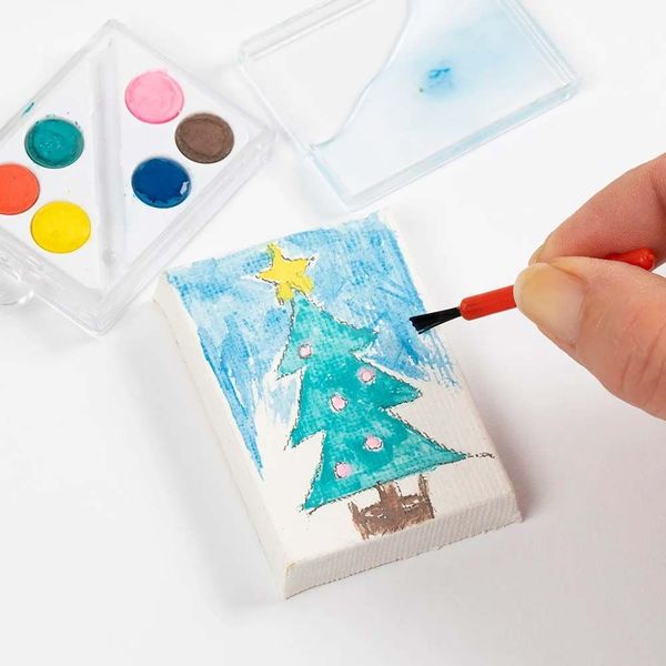 Produktbild: Malerei, Mini-Kreativ-Set f&uuml;r Wichtelt&uuml;re