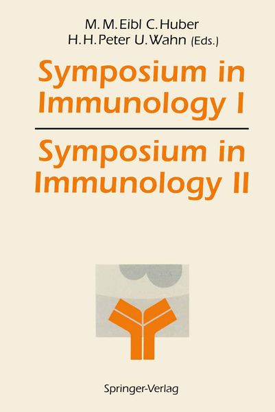Produktbild: Symposium in Immunology I and II