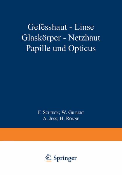 Produktbild: Gef&auml;sshaut &middot; Linse Glask&ouml;rper &middot; Netƶhaut Papille und Opticus