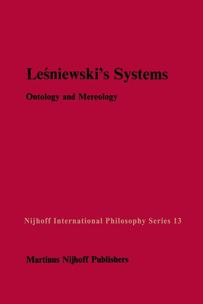 Produktbild: Leśniewski&rsquo;s Systems