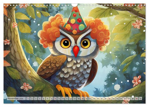 Produktbild: Tierische Metaphern (Wandkalender 2026 DIN A3 quer), CALVENDO Monatskalender