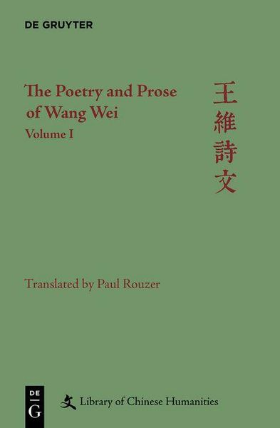 Produktbild: The Poetry and Prose of Wang Wei