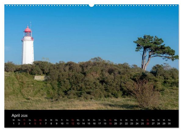 Produktbild: Gesehen auf - R&uuml;gen und Hiddensee (hochwertiger Premium Wandkalender 2026 DIN A2 quer), Kunstdruck in Hochglanz