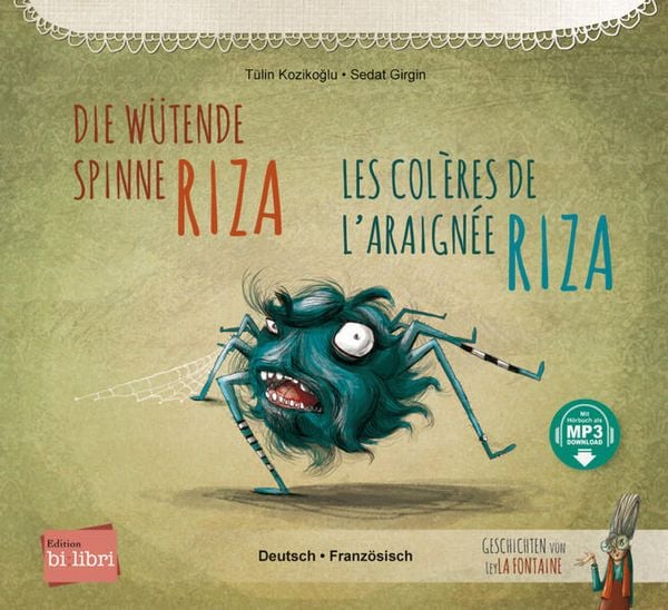 Produktbild: Die wütende Spinne Riza (Deutsch-Französisch)