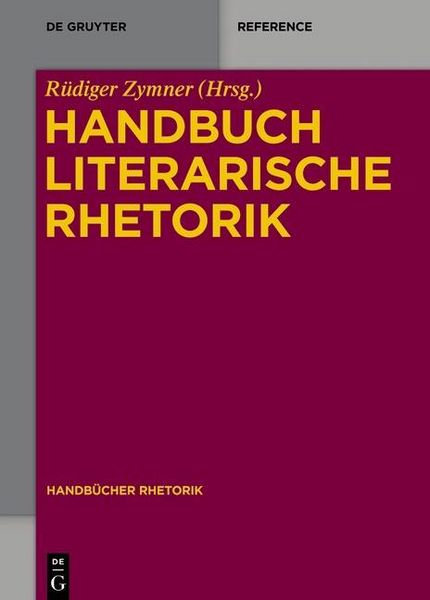 Produktbild: Handbuch Literarische Rhetorik