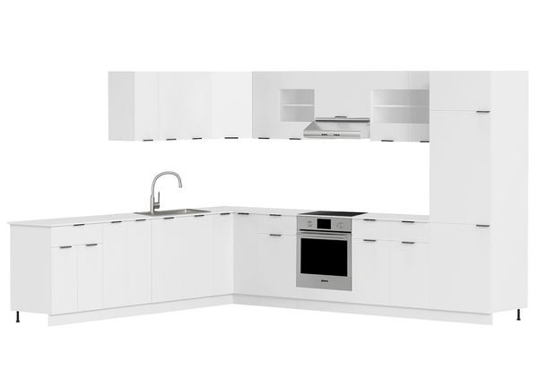 Produktbild: K&uuml;chenschrank B. 60 cm H&auml;ngeschrank Klappe Fasola