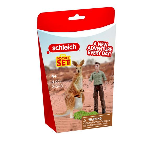 Produktbild: schleich&reg; 81540 K&auml;nguru-Tour mit dem Ranger