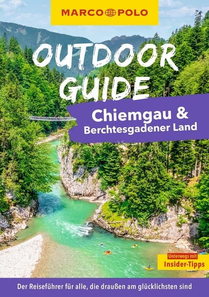 Produktbild: MARCO POLO OUTDOOR GUIDE Reisef&uuml;hrer Chiemgau & Berchtesgadener Land