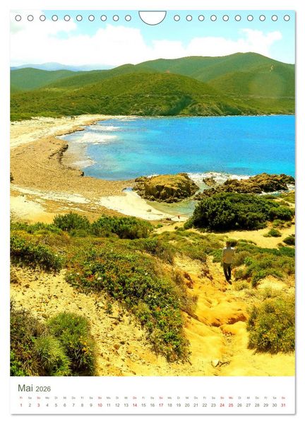 Produktbild: Outdoor auf Korsika - Wanderparadies im Mittelmeer (Wandkalender 2026 DIN A4 hoch), CALVENDO Monatskalender