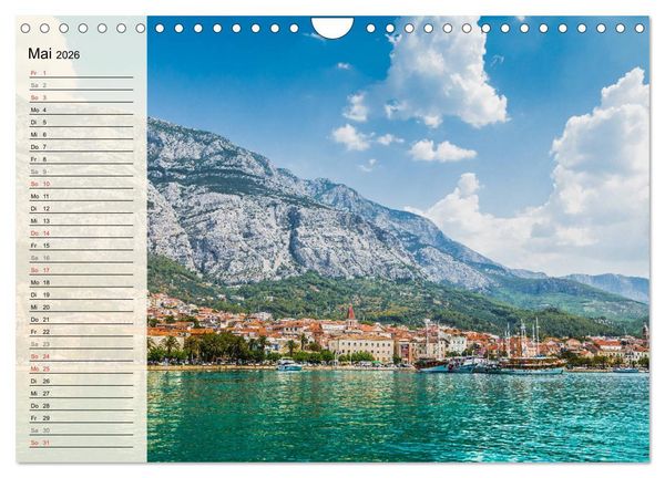 Produktbild: Dalmatien - Sonne, Strand und mehr (Wandkalender 2026 DIN A4 quer), CALVENDO Monatskalender