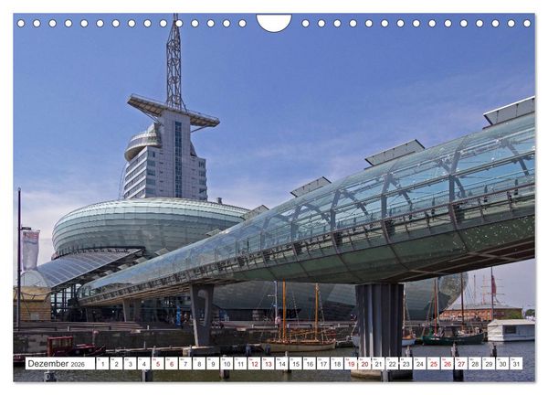 Produktbild: Ansichten von Bremen und Bremerhaven (Wandkalender 2026 DIN A4 quer), CALVENDO Monatskalender