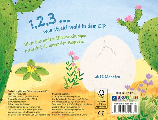 Produktbild: 1, 2, 3 ... was schl&uuml;pft da aus dem Ei?