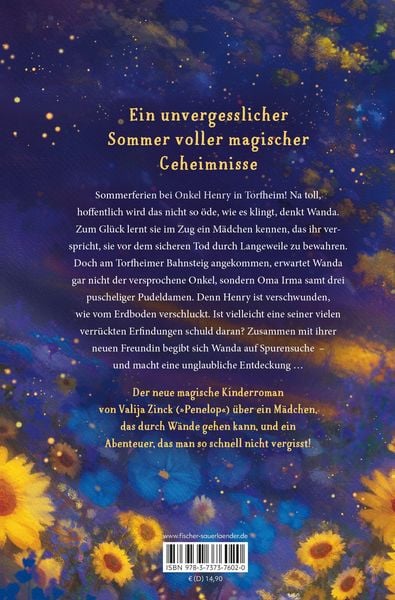 Produktbild: Wandas Wunder ‒ Der Sommer der fl&uuml;sternden W&auml;nde