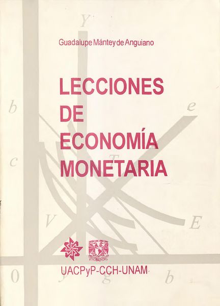 Produktbild: Lecciones de econom&iacute;a monetaria