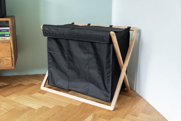 Produktbild: W&auml;schesammler Trio Mod. Ecori, Bambus, recyceltes Polyester