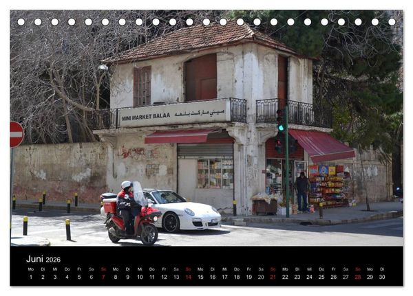 Produktbild: LIBANON 2026 (Tischkalender 2026 DIN A5 quer), CALVENDO Monatskalender