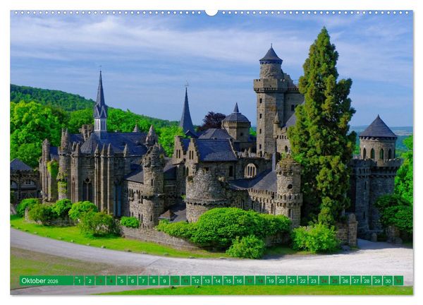 Produktbild: Bad Wilhelmsh&ouml;he Bergpark und Wasserspiele (hochwertiger Premium Wandkalender 2026 DIN A2 quer), Kunstdruck in Hochglanz