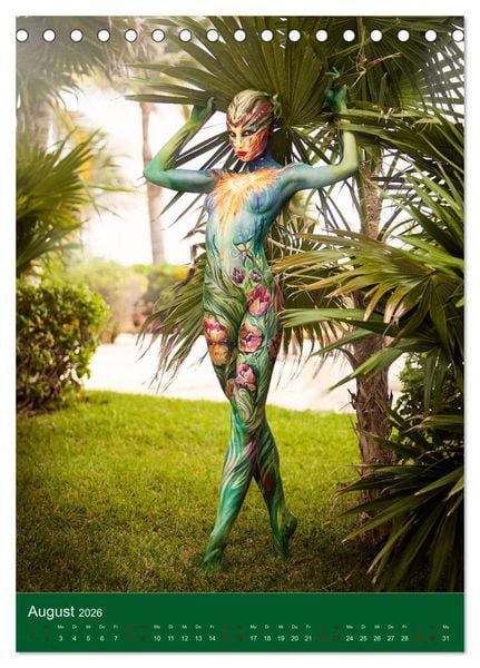 Produktbild: Tropical Artventures (Tischkalender 2026 DIN A5 hoch), CALVENDO Monatskalender