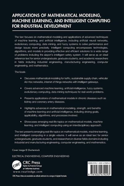 Produktbild: Applications of Mathematical Modeling, Machine Learning, and Intelligent Computing for Industrial Development