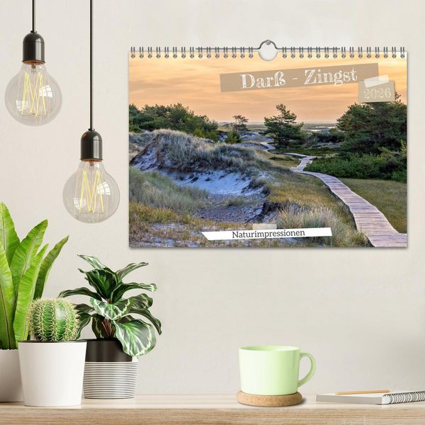 Produktbild: Dar&szlig;-Zingst Naturimpressionen (Wandkalender 2026 DIN A4 quer), CALVENDO Monatskalender