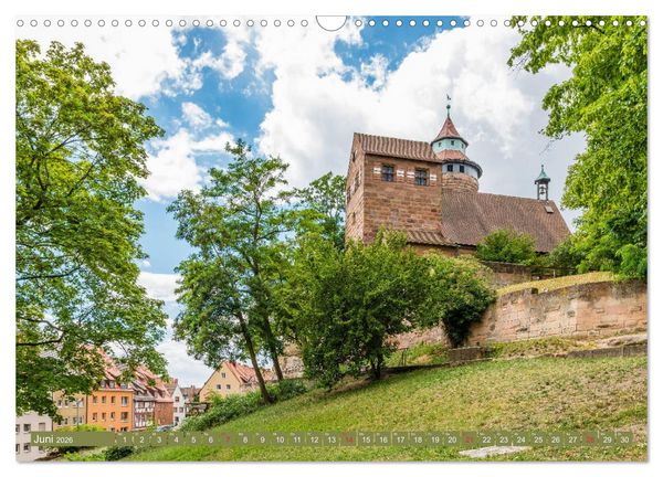 Produktbild: N&uuml;rnberg - Historische Altstadt (Wandkalender 2026 DIN A3 quer), CALVENDO Monatskalender