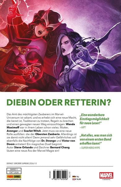 Produktbild: Scarlet Witch: Die oberste Zauberin