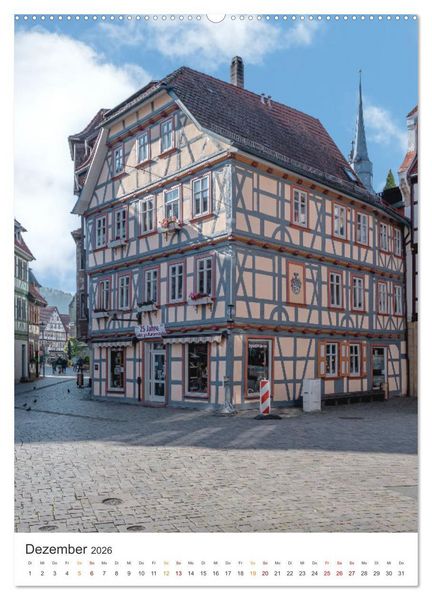 Produktbild: Kurort Schmalkalden (hochwertiger Premium Wandkalender 2026 DIN A2 hoch), Kunstdruck in Hochglanz