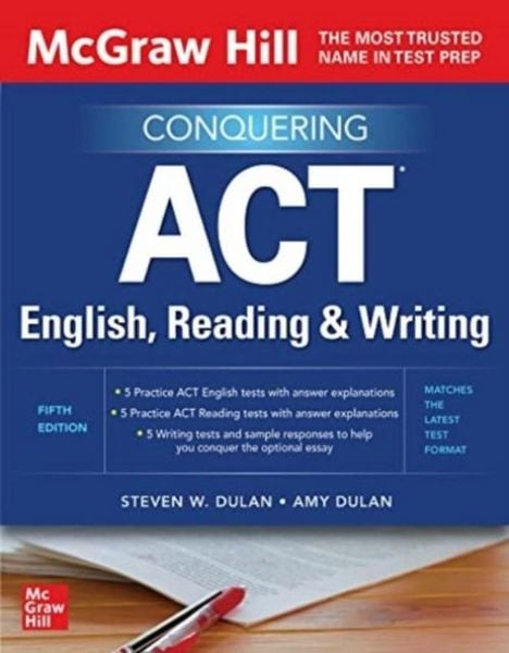 Produktbild: McGraw Hill Conquering ACT English, Reading, and Writing, Fifth Edition