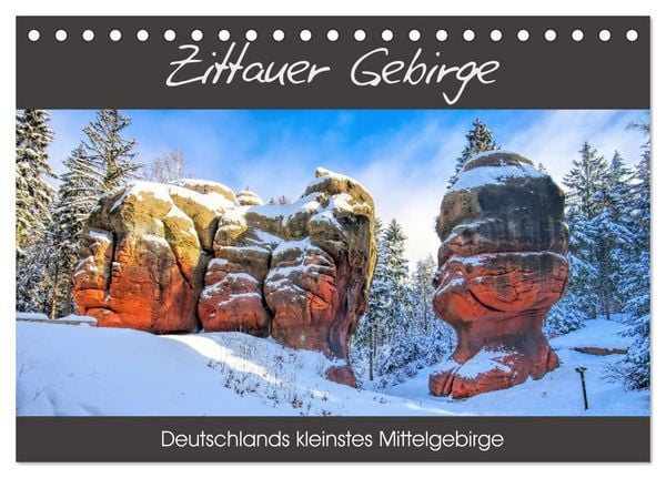 Produktbild: Zittauer Gebirge - Deutschlands kleinstes Mittelgebirge (Tischkalender 2026 DIN A5 quer), CALVENDO Monatskalender
