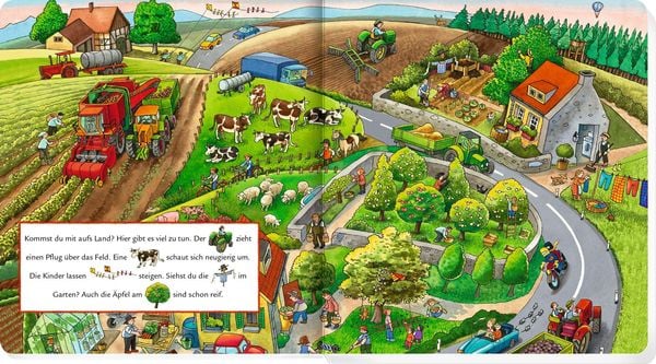 Produktbild: Bilder s.-W&ouml;rter f.: Meine 1. Wimmelbilder - Auf dem Land