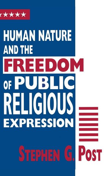 Produktbild: Human Nature and the Freedom of Public Religious Expression