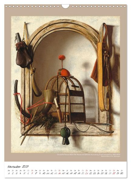 Produktbild: Trompe-l'&oelig;il - Die Kunst der Illusion. Kunstkalender (Wandkalender 2027 DIN A3 hoch), CALVENDO Monatskalender