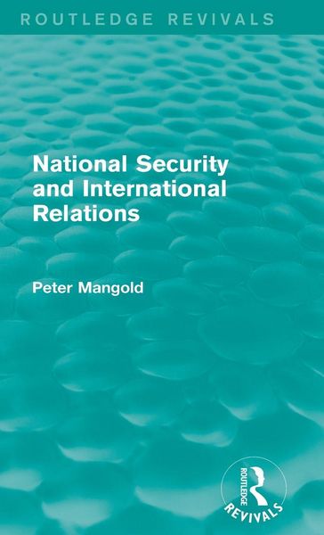 Produktbild: National Security and International Relations (Routledge Revivals)