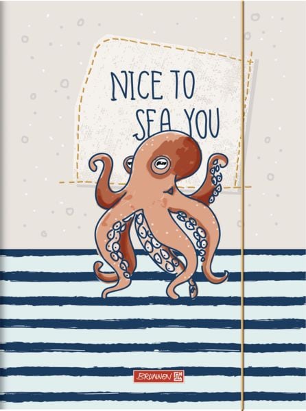 Produktbild: Brunnen Sammelmappe A3 Happy Ocean